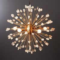 Ray Quartz Pendant Light + Reviews | CB2