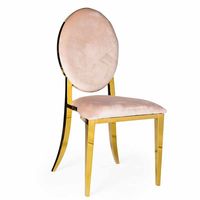 Hollywood Dining Chair Deco Gold | Luxe Event Rentals LLC