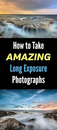 How to Take Amazing Long Exposure Photographs. Tutorial and step-by-step guide to get beautiful, stunning, unique landscape, nature, and travel photos by using slow shutter speeds. You'll need a tripod, neutral density filter, and this detailed article to help. #loadedlandscapes #longexposure #photography #naturephotography #landscapephotography