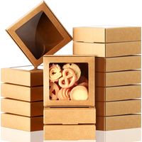 PRICES MAY VARY. What you get: package comes with 30 sets of kraft paper boxes with clear window, practical and convenient to use, adequate quantity is enough to organize your small business or give gifts to your friends, classmates, teachers, neighbors and children during the holidays Reliable and wear resistant: soap boxes for homemade soap are made of quality kraft paper, reliable and safe to use, making your gift look more delicate; With smooth knife lines and clear creases, easy to fold, no