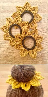 The Easiest Crochet Scrunchies – 1001 Patterns