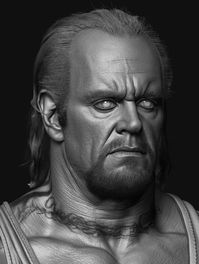 ArtStation - The Undertaker - WWE, Hossein Diba