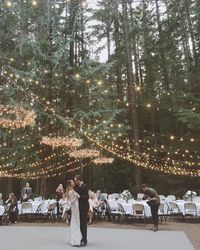 marriage in the woods...this would be cool as long as there's no chiggers