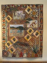 Art Quilt- Kabinda's Journey