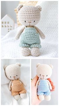 Amigurumi Bear Crochet Free Pattern