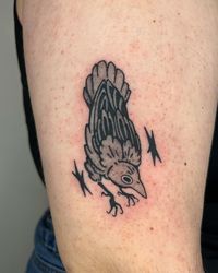 Abby! | Flash rework crow 🐦‍⬛ for Laine :) thank you v much! . . . . #torontotattoo #torontotattooartist #qttr | Instagram