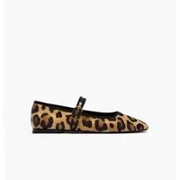 Product information: Pattern: Animal Lining material: Microfiber Color: Leopard print Upper height: low top Heel shape: flat heel Size: 35, 36, 37, 38, 39, 40, 41, 42 Sole material: rubber Popular elements: retaining ring, leopard print Style: Mary Jane shoes Size: Packing list: 1 pair of shoes Product Image: