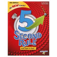 PlayMonster 5 Second Rule, 4th Edition - Family Fun, Party Game - Ages 10 and Up - Walmart.com