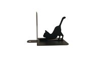 Bookends Cats Metal Black Bookshelf Decor Book Ends Cute Cat - Etsy Ukraine