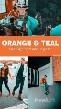 To download this preset for FREE navigate to my 'free Lightroom preset' board in my profile. #Lightroom #preset #free preset #Lightroom CC #orange & teal #adobe #editing #presets #teal #orange