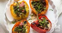 The Fast Metabolism Diet Recipes - Stuffed Breakfast Peppers | – Haylie Pomroy