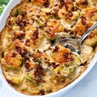 Easy Brussels Sprouts Casserole Recipe