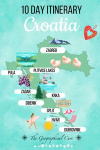 This is the ultimate 10 days in Croatia itinerary. It covers all top attractions and must-visit towns and cities. This guide takes you from the historic streets of Dubrovnik to the stunning Plitvice Lakes. Explore the vibrant culture of Split and relax on the beautiful beaches of Hvar. Perfect for travelers looking to experience the best of Croatia’s diverse landscapes, rich history, and delectable cuisine. Read on for how to spend ten days in Croatia!