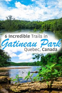 6 Incredible Trails in Gatineau Park, and everything you need to know before going out for a hike! #Gatineau #Quebec #Canada