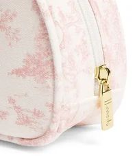 Harrods Toile Cosmetic Bag Set - Pink | Editorialist