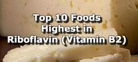 Top 10 Foods Highest in Vitamin B2 (Riboflavin)