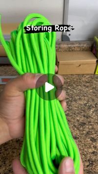 Modern Guide to Knots on Instagram: "My favorite way to store rope. #awesomeforsale #paramax #rope #camping"