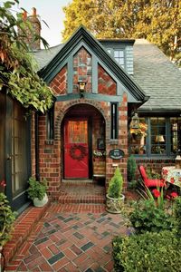 Best Accent Colors for Brick Homes - Chris VandeWeide Design Co.