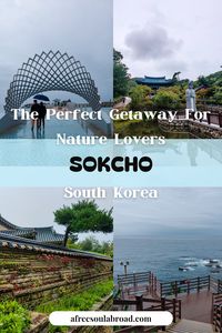 Often visited for its proximity to the famous Seoraksan National Park, Sokcho offers a range of activities and sights that will also appeal to visitors looking for a gentle escape from the hustle and bustle of the big cities. Here are my favorite sights!#southkoreatravel #sokcho #travel #budgettravelhacks