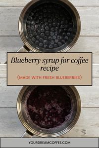 Add a fruity touch to your coffee with homemade blueberry syrup. Follow this easy recipe to create a sweet and tangy syrup that infuses your brew with vibrant blueberry flavor, perfect for a unique and delicious twist.