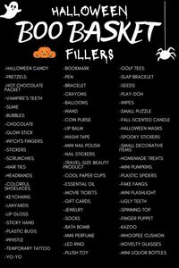 Wondering what to add to you halloween boo basket, here are the best halloween boo basket fillers, these are great halloween basket ideas for your girlfriend, for your boyfriend, bestfriend and your neighbours! Try out this Halloween boo basket to get back any boo-ers!