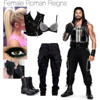 This is totally @laylamariecarey style, she is the female Roman reigns:)