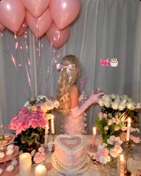 coquette pink birthday inspo #coquette #pink #birthday #inspo #birthdayinspo #ideas #birthdayideas #aesthetic #bow #cake