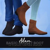 Source: Tumblr | Female Shoes | Male Shoes | TS4 boots | unisex | EP04 | Sims 4 | TS4 | MM | CC | Pin by suepixels