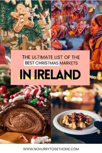 Looking for the best Christmas markets in Ireland? Most people don't know, but some of the coolest Christmas markets in Europe are found in Ireland, especially if you want to go somewhere that feels more local. If you're visiting Ireland in December and want to do something fun, these Christmas markets in Ireland should be on your bucket list.