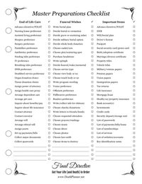 Free Death Planner Forms | Free Printables