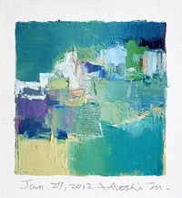 Jan 27 2012 Original Abstract Oil Painting by hiroshimatsumoto ...BTW,Check this…