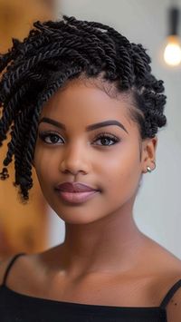 Elevate your look with the chic and sophisticated Side-Parted Twists, ideal for round faces! Explore our comprehensive guide featuring 30 flattering cuts in Short Hairstyles For Round Faces and discover the perfect twist to enhance your beauty. Click the pin and follow us for more hair inspiration and beauty tips! #SidePartedTwists #ShortHairstyles #RoundFaces #HairInspiration #BeautyTips