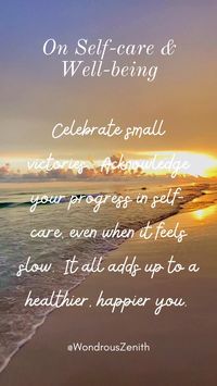 Inspirational Quote On Self-care & Well-being