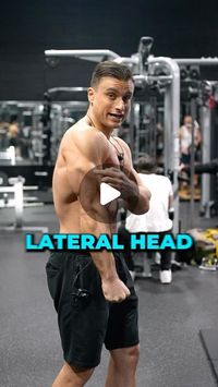 Adam Pfau on Instagram: "The tricep has three heads including the lateral head, the long head, and the medial head. All three heads will be hit with any tricep exercise. However, you can emphasize different heads with certain exercises.

If you want to hit the long head of your tricep, do overhead extensions.

If you want to hit the lateral head of your tricep, do pushdowns with a bar.

If you want to hit the medial head of your tricep, do rope pushdowns.

If you want to crush your fitness goals in 2024, get 50% off your tailored workout program and meal plan by hitting the link in my bio.

Remember, all three heads have a similar function so you’re probably already hitting each to some extent. If you find one area is lagging, you could look to incorporate more exercises for that head."