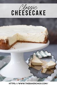 This Classic Cheesecake with Sour Cream Topping is a rich and creamy dessert that never disappoints! The smooth, tangy sour cream topping takes it to the next level, making each bite perfectly balanced and delicious.