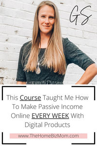 In this course, I share ALL the knowledge I've gained about generating passive income through digital products every week. Discover how to identify ideas in high demand on Pinterest, effortlessly create digital products to sell on repeat, and effectively market them to the millions of people searching for them on Pinterest. Tailored especially for moms, this is an ideal side hustle - a home business offering both time and finacial freedom.