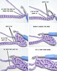 How to Shell Stitch - Beginner’s Guide - Crafts on Air