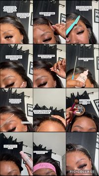 My step-by-step wig install process