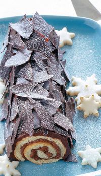 Recette de Bûche de Noël au chocolat