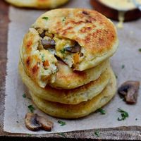 Stuffed Potato Cakes | Vegan, Gluten-Free Recipe - Elavegan