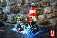 Lighthouse (MOC) - Custom LEGO Project - True North Bricks