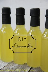 A simple and tasty Limoncello makes the perfect hostess, neighbor and friend gift. I'm sharing my recipe on making this tasty, over 21, drink!