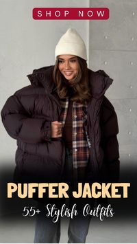 🌨️ Stay snug and stylish in chilly weather with fashion-forward puffer jacket outfits that are as chic as they are practical. Layer up in your favorite puffer jacket and style it with leggings, chunky scarves, and ankle boots for a cozy and on-trend look that's perfect for the season. Whether you're heading to work, going for a stroll in the park, or enjoying a weekend getaway, these outfit ideas will ensure you stay warm while looking effortlessly cool. Embrace the warmth and versatility of the puffer jacket with these stylish winter looks!