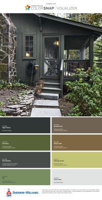 SW color visualizer | Danny Seo’s cottage exterior