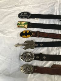 fun vintage belts