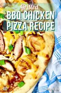 If you have the Green Mountain Grill Pizza Oven attachment, I have simplified the process on how to use the Pizza Oven attachment in this post. If you love smoked meat, an awesome way to repurpose your leftovers are with BBQ (Chicken, Pork, Beef) pizza! This BBQ chicken pizza gives you the ingredients to transform BBQ flavors into something magical- pizza! #pizza #greenmountaingrill #biggreenegg #bbqpizza #foodie #recipes