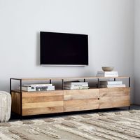 Industrial Storage Media Console (80") | West Elm