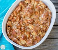 Krispy Kreme Doughnuts Bread Pudding - An Alli Event