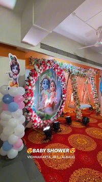 Baby Shower  Shri Krishna Theme