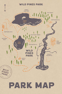 Wild Pines Park is a nostalgic, national park-esque font with a subtle ruggedness and Americana charm. Transport yourself to a bygone era, equipped with your handy field guide notebook, as you venture into the wilderness.